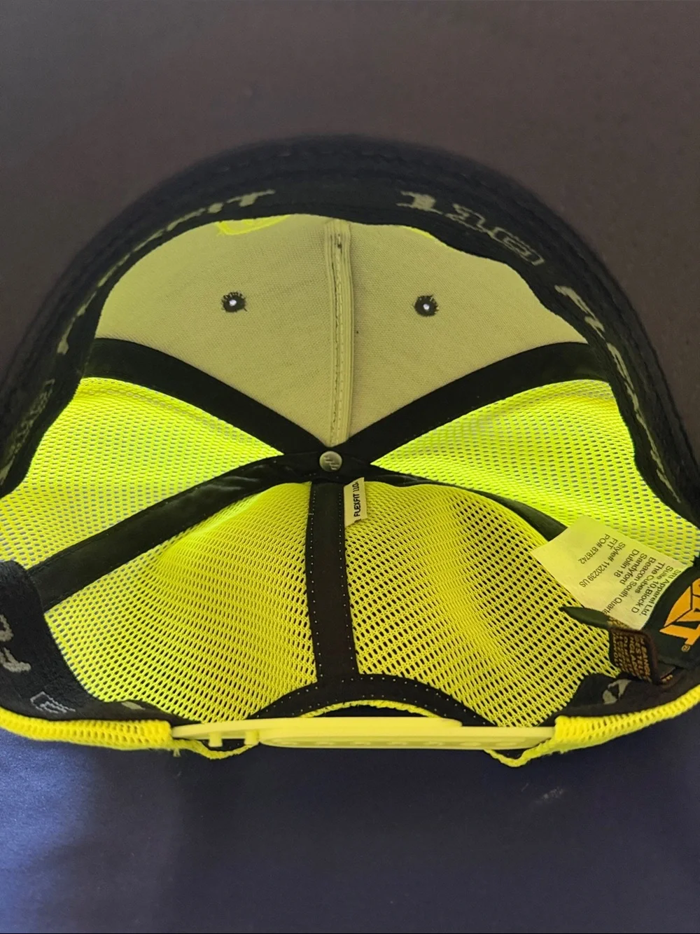 Caterpillar Brown & Yellow CAT Logo Mesh Trucker Hat